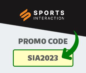 sports interaction promo code|Sports Interaction Bonus Code Canada August 2024: Bet $10.